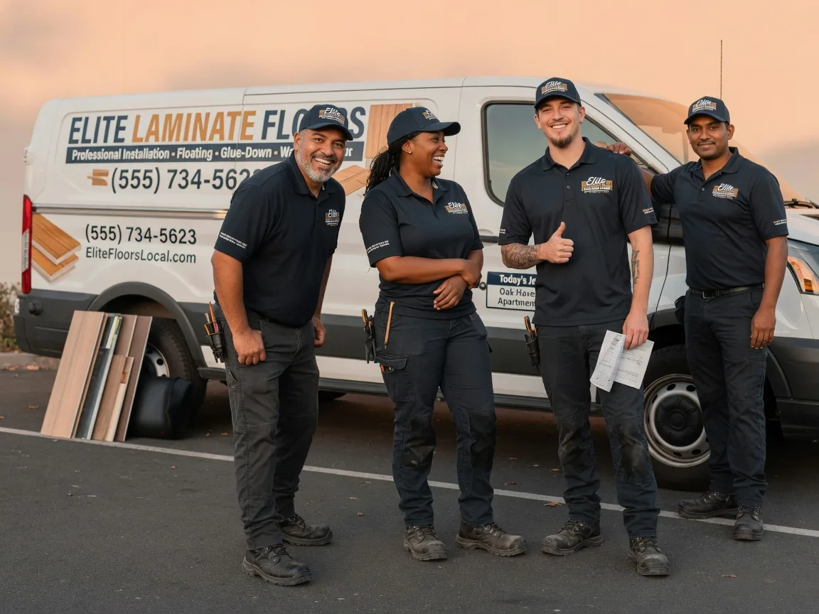 Laminate flooring installation company in Elmore, OH